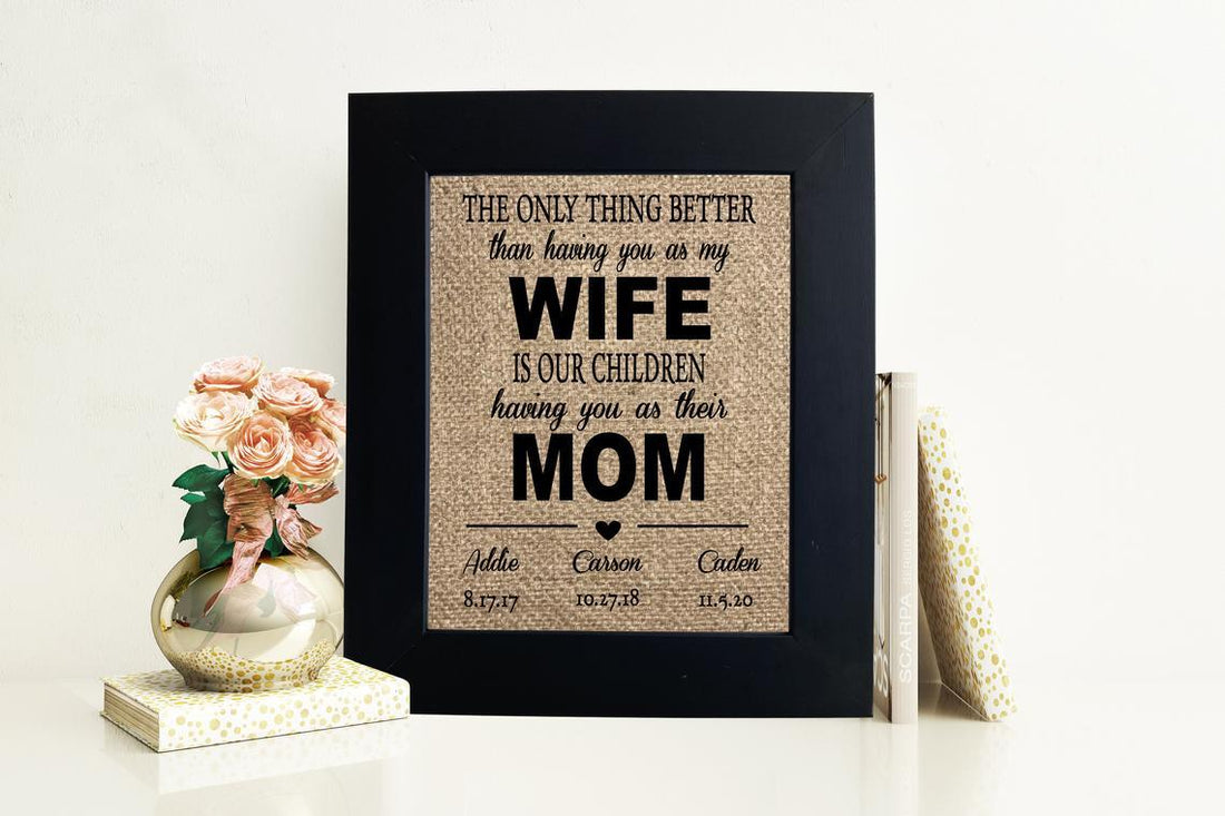 Gifts For Wife On Mother's Day