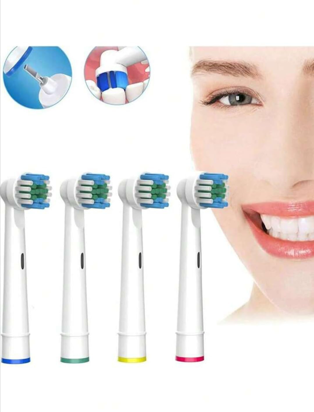 Oral B Electric Braun Toothbrush Heads Replacement (20-pack)