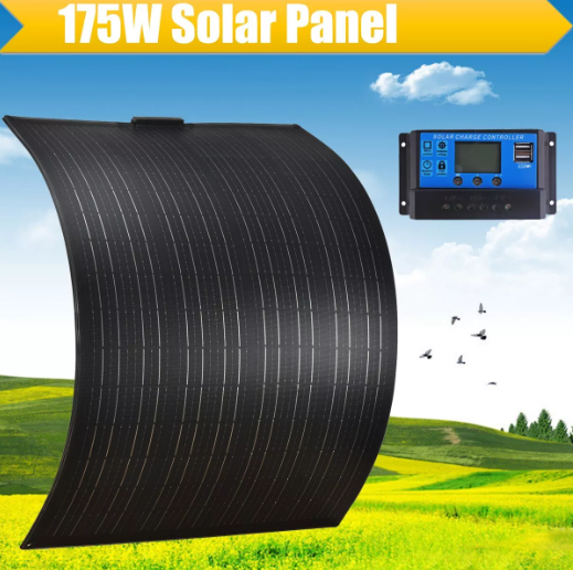 175W Solar Panels for Home and Camping | Flexible Solar Power Systems for Energy Independence