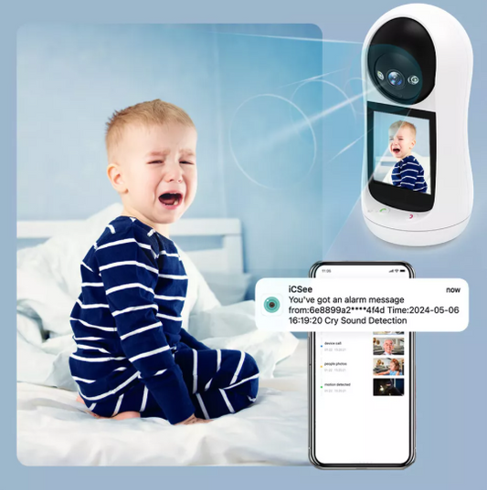 All-Around Baby and Elderly Monitor with Video Features | Reliable Nursery and Infant Monitoring Camera