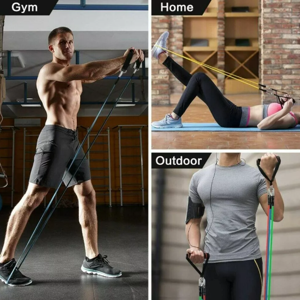 Exercise Resistance Bands – Perfect for Arm, Leg, and Strength Training