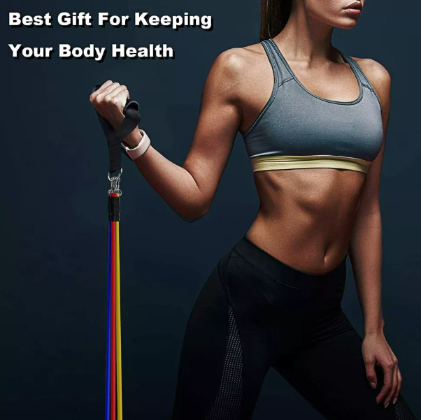 Exercise Resistance Bands – Perfect for Arm, Leg, and Strength Training