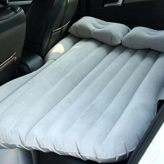 Electric Inflatable Car Air Mattress with Air Pump and Pillow