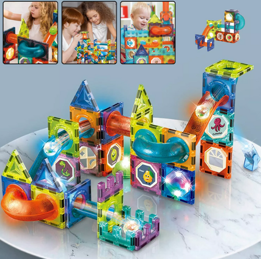 Magnetic Building Tiles – Fun and Educational Magnetic Blocks for Kids