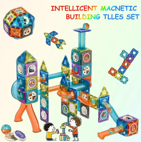 Magnetic Building Tiles – Fun and Educational Magnetic Blocks for Kids