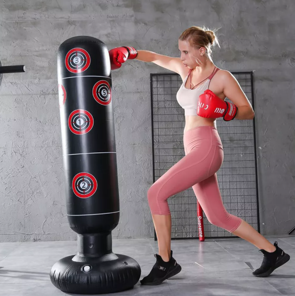 Free Standing Inflatable Punching Bag for Home