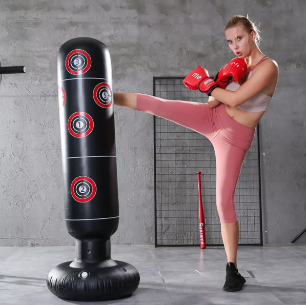 Free Standing Inflatable Punching Bag for Home