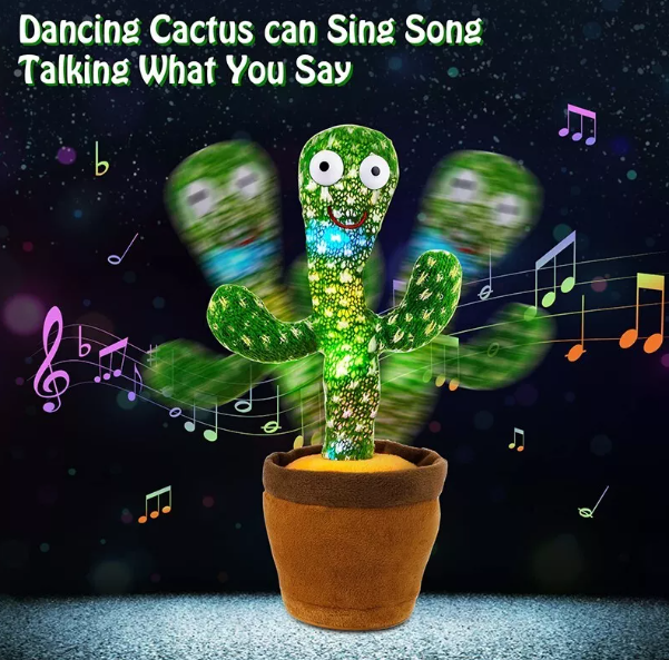 Kids Talking Dancing Cactus