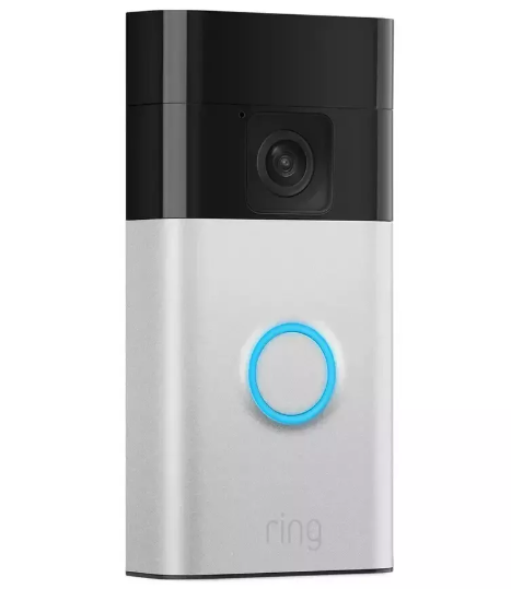 Battery-Powered Camera Doorbell for Wireless Home Protection