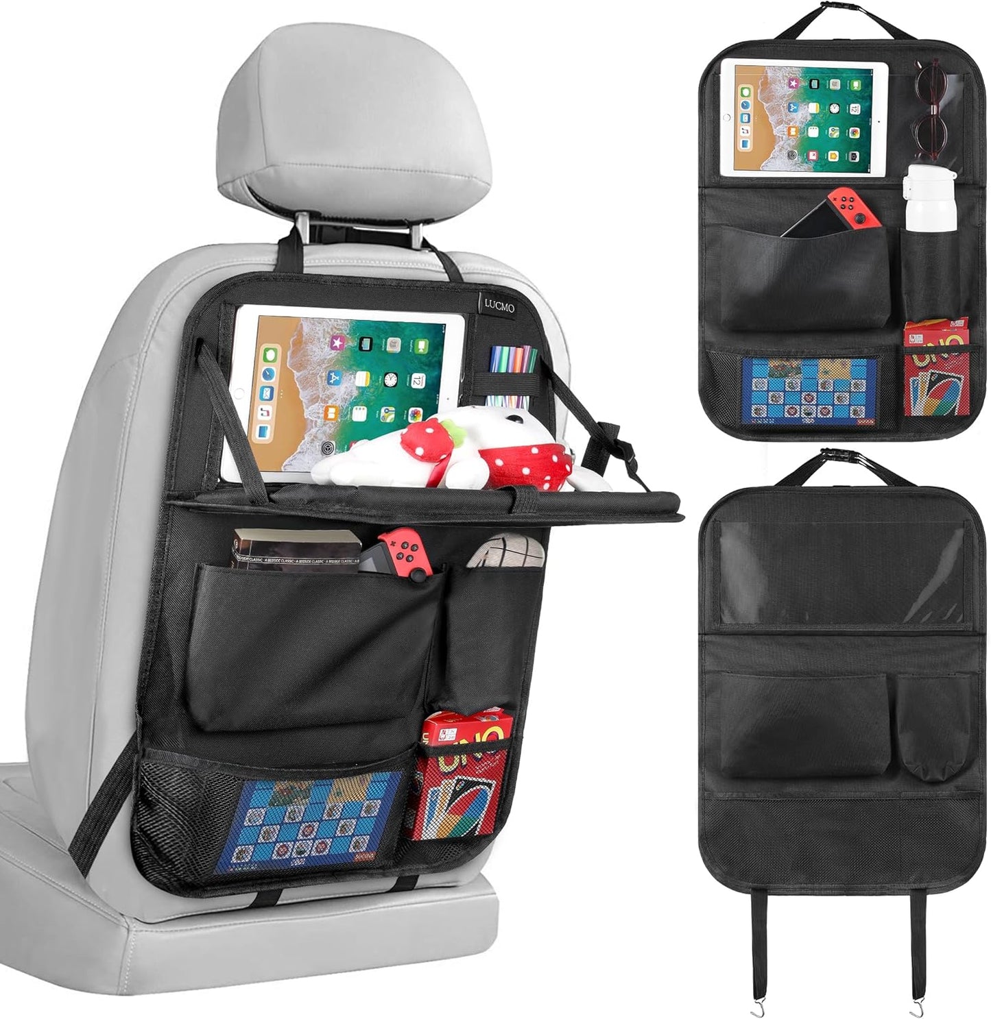 Seat Organizer with Tablet Holder