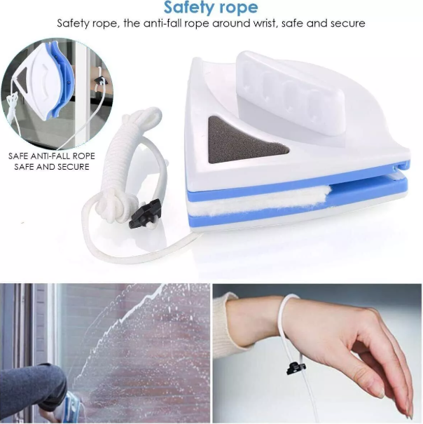 Magnetic Window Cleaner for Single Glazing and Easy Cleaning