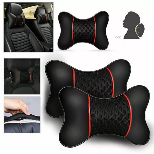 Car Neck Pillow Automobile Head Pillow for Comfort (2PCS)