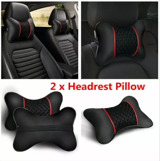 Car Neck Pillow Automobile Head Pillow for Comfort (2PCS)