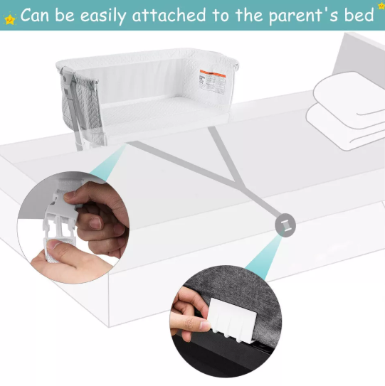 Bedside Bassinet – Safe and Cozy Sleeping Solution for Babies