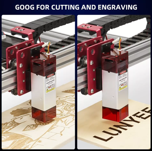 Laser Engraving and Cutting Machine for Metal and Wood with Advanced Etching and Embossing Features