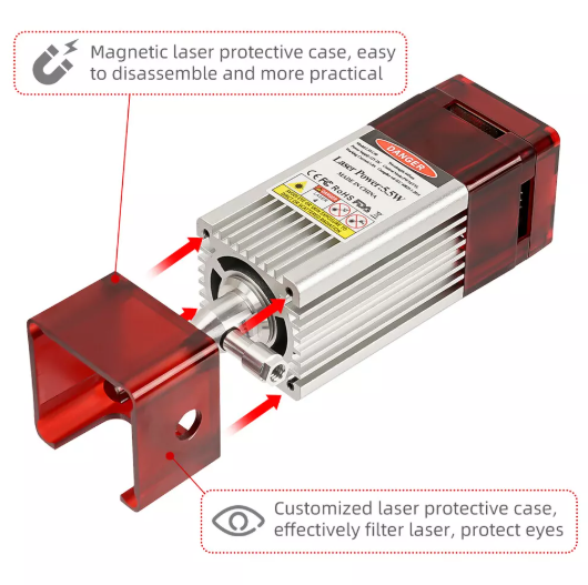 Laser Engraving and Cutting Machine for Metal and Wood with Advanced Etching and Embossing Features