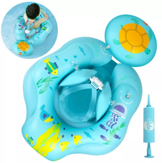 Infant Swimming Float Pool Inflatable with Swim Seat for Kids, Babies, and Toddlers