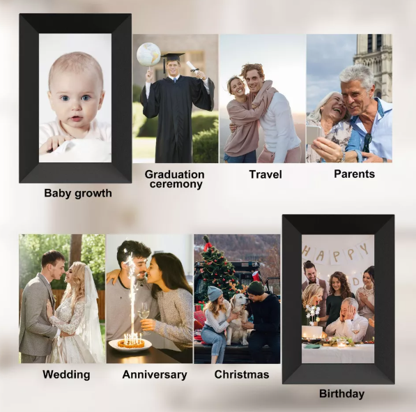 Electronic Photo Frame – Modern Digital Picture Display for Your Memories