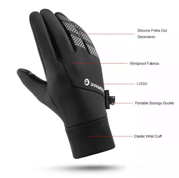 Thermal Waterproof Winter Cycling Gloves