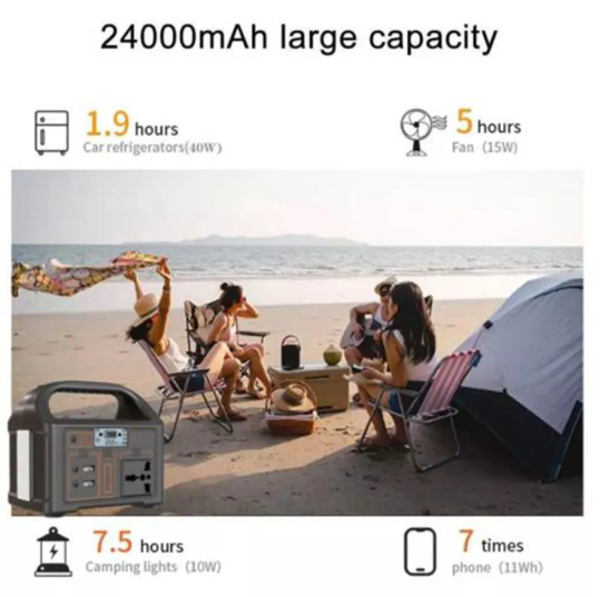 Portable Power Station and Solar Generator Reliable Energy Backup for Anywhere