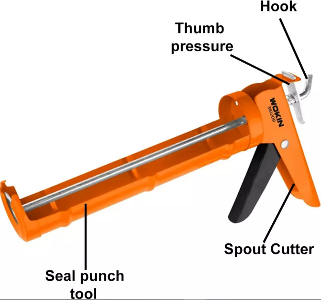 Silicone Caulking Tool – Cordless Caulk Gun for Precision