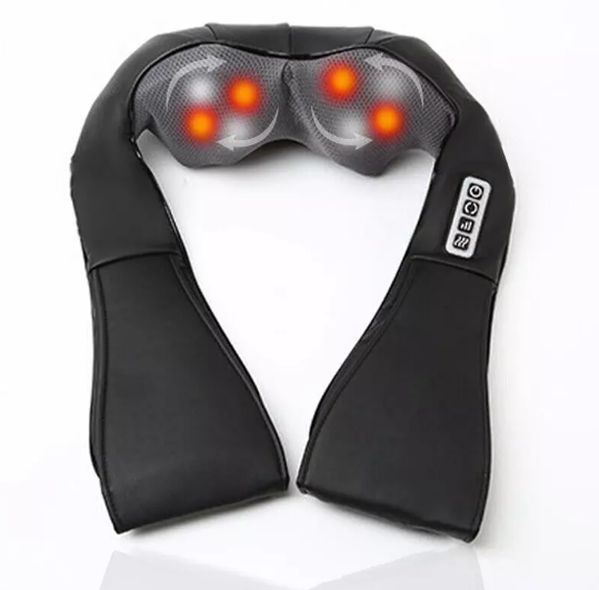 Relaxing Neck, Shoulder, and Back Massager with Shiatsu Technology