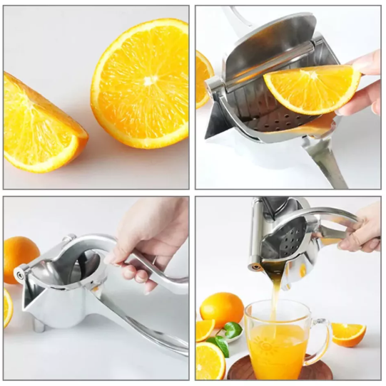 Manual Portable Juicer – Easy Citrus Juice Squeezer