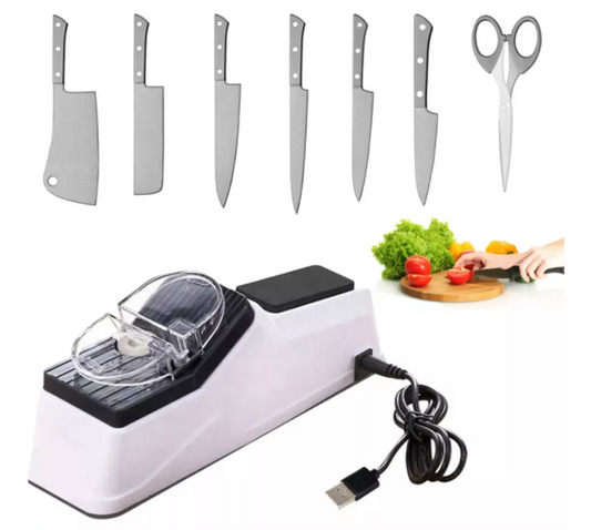 2 in 1 Electric Knife and Scissor Sharpener