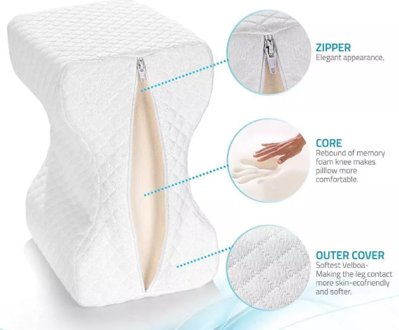 Knee Cushion for Sleeping – Perfect Leg Support Pillow for Side Sleepers