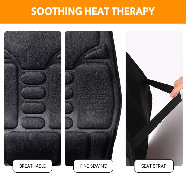 Car Seat Cushion Massager for Relaxation While Driving