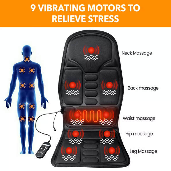 Car Seat Cushion Massager for Relaxation While Driving