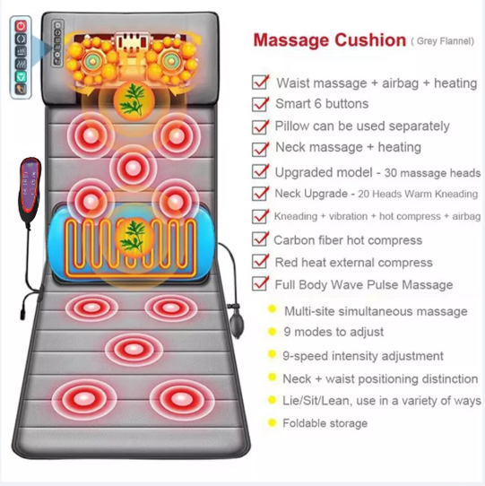 Full Body Massager for Neck Shoulder Back Complete Relaxation at Home