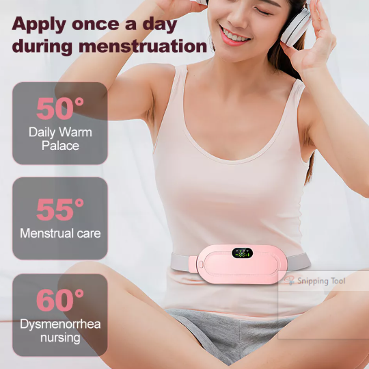 Electric Heating Pad for Period Pain and Menstrual Cramps