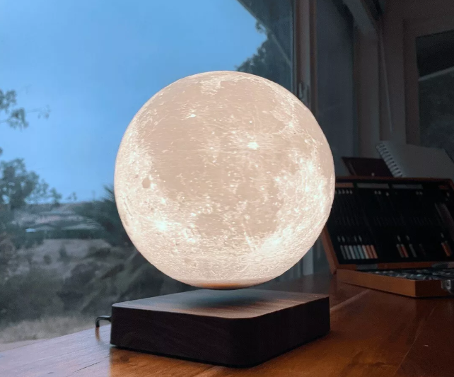 Levitating Moonlight Lamp Floating Hovering Moon Night Light for a Magical Ambience