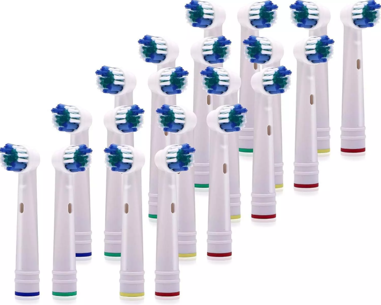 Oral B Electric Braun Toothbrush Heads Replacement (20-pack)