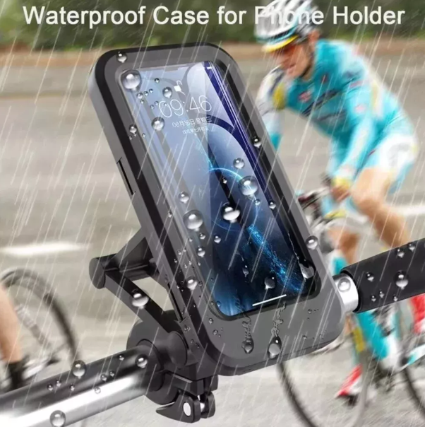 Waterproof Bicycle Motorbike Phone Mount Holder