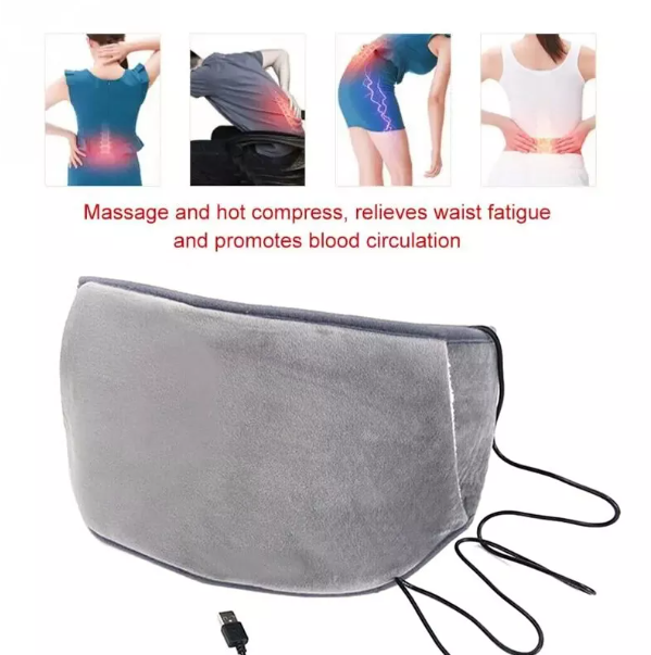 Rechargeable Electric Heating Pad for Back Pain, Cramps, and Shoulders