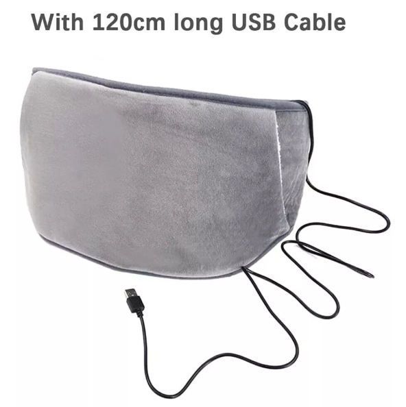 Rechargeable Electric Heating Pad for Back Pain, Cramps, and Shoulders