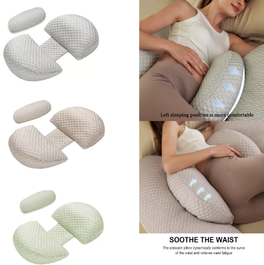 Pregnancy Side Sleeping Pillow for Better Sleep and Comfort