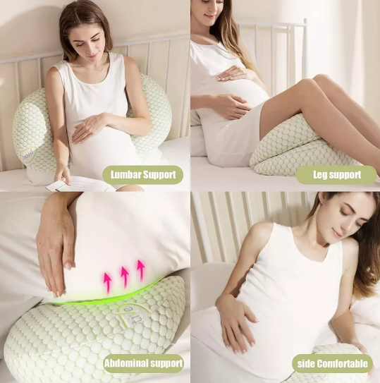 Pregnancy Side Sleeping Pillow for Better Sleep and Comfort