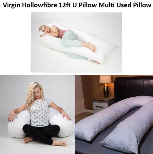 U-Shaped Pregnancy Pillow – Comfortable Sleeping Pillow for Pregnant Women