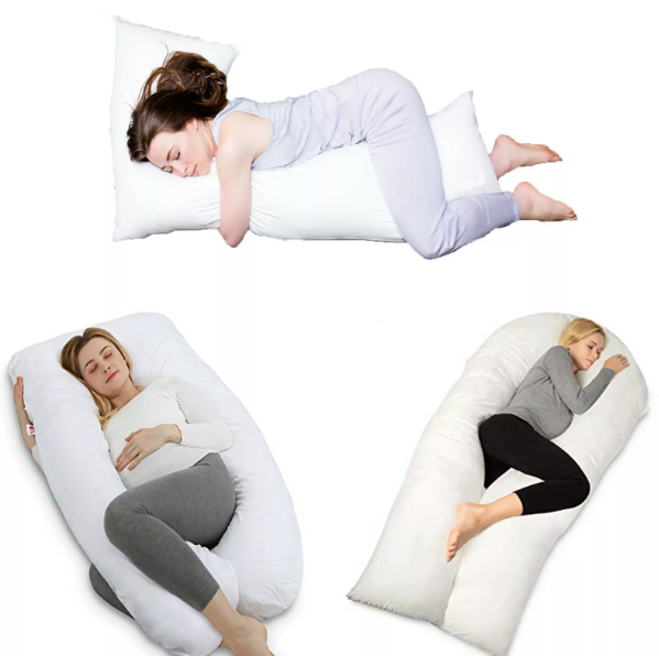 U-Shaped Pregnancy Pillow – Comfortable Sleeping Pillow for Pregnant Women