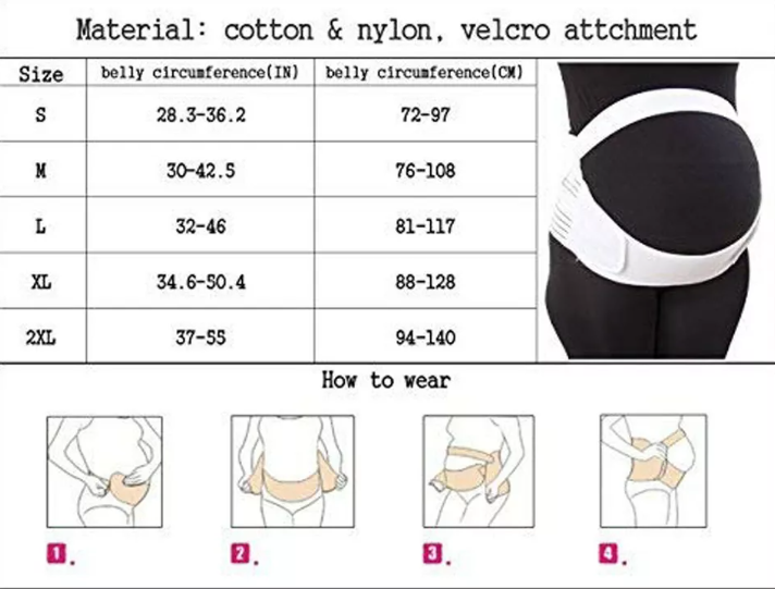 Pregnancy Belly Band and Maternity Support Belt for Comfort