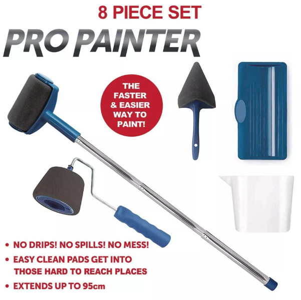 Wall Paint Roller Set – Complete Kit for Smooth Finishes