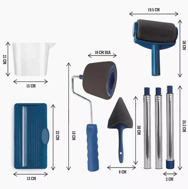 Wall Paint Roller Set – Complete Kit for Smooth Finishes