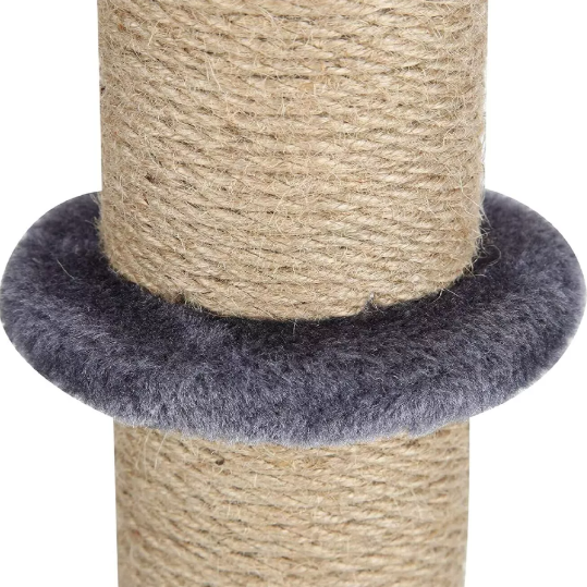 Tall Cat Scratching Post for Large Cats - Prevent Furniture Scratches with Durable Scratch Pole