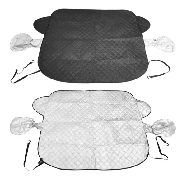 Car Sun Shade and Frost Cover – Durable All-Weather Windscreen Protector