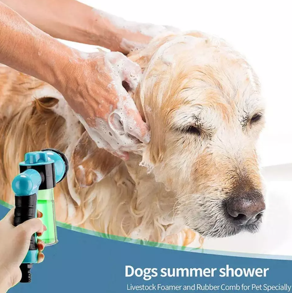 Pet Shower Sprayer for Indoor, Outdoor, and Versatile Grooming Needs