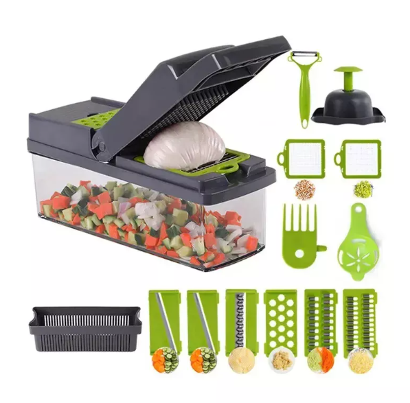 Multifunctional Vegetable Chopper – Cutter, Slicer, and Dicer for Kitchen Use