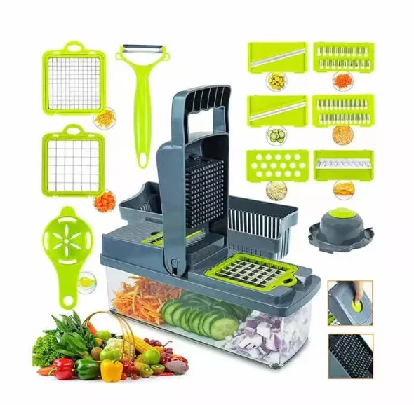 Multifunctional Vegetable Chopper – Cutter, Slicer, and Dicer for Kitchen Use